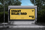 Street Billboard Mockup Bundle Set, an Advertising Mockup by Rielismee (Thumbnail 4 of 5)