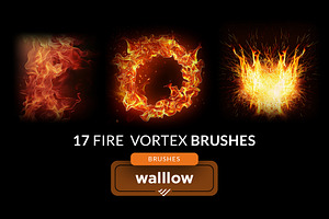 Fire Vortex And Flame Effect Brushes