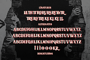 Sliced Phantom Spooky Halloween Font, a Blackletter Font by Denustudios (Thumbnail 12 of 12)