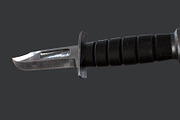 KABAR Combat Knife, an Object 3D Model by GamePoly (Thumbnail 3 of 8)
