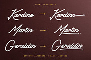 Hendangan Signature Font, a Script Font by Kotak Kuning Studio (Thumbnail 4 of 10)