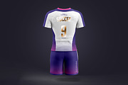 Soccer Uniform Mock-up, a Shirt Mockup by Yogurt86 (Thumbnail 11 of 12)
