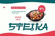 Raboan - Korean Style Font, a Sans Serif Font by twinstd (Thumbnail 3 of 10)