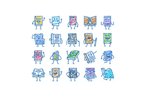 book character education library, an Object Illustration by pikepicture
