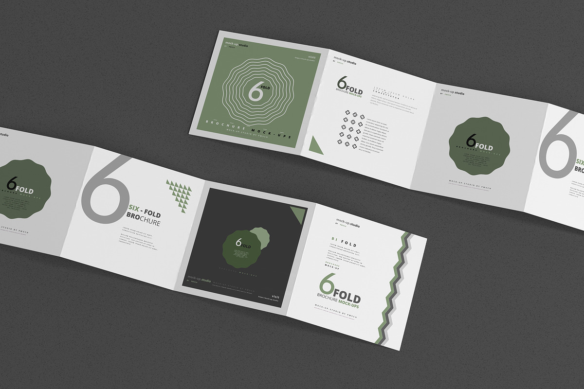 165 Brochure Mock-ups Big Bundle, a Print Template by pmvch (Photo 123 of 170)