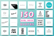 Empowering Girl Boss quotes!, a Social Media Template by Delightful Design (Thumbnail 1 of 6)