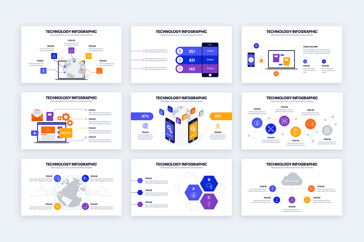 Technology Google Slides Template, a Presentation Template by Slidesmash