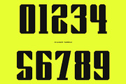 CS Alsager – Industiral Font, a Serif Font by Craft Supply Co. (Thumbnail 6 of 8)