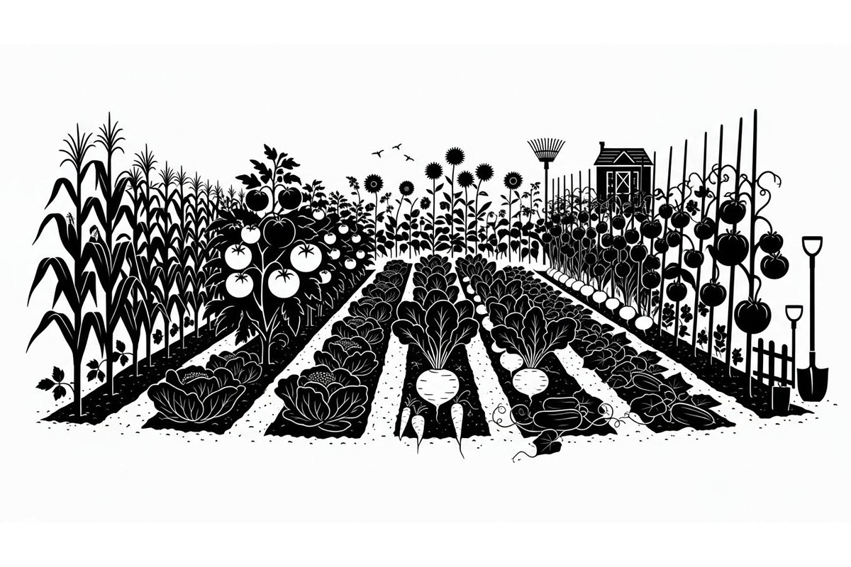 50 Garden Frame Silhouette Bundle, an Illustration by musafir_fashion (Photo 2 of 51)