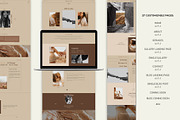 Earthy | Showit Website Template, a Websites & App Template by Studio Leelou (Thumbnail 3 of 13)