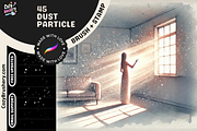 Procreate Atmosphere Partical Dust, a Brush Add-On by Cozy Brushery (Thumbnail 1 of 7)
