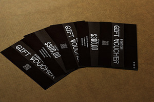 Black Style Gift Voucher