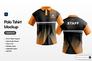 Polo Tshirt Mockup, a Shirt Mockup by SLAB! Design (Thumbnail 1 of 2)
