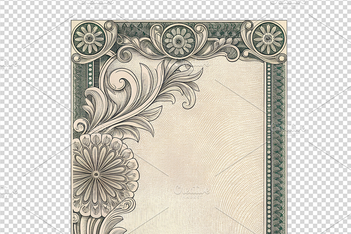 Vintage Decorative Borders & Frames, a Decorative Illustration by MRI STUDIO (Photo 31 of 34)