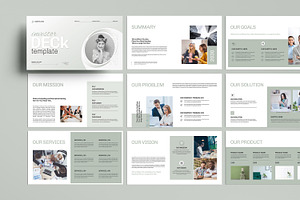 Investor Deck Presentation Template, a Presentation Template by MightyDesign