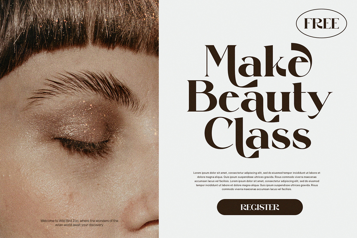 Quite Regise Elegant Serif Font, a Serif Font by Perfectype (Photo 5 of 9)