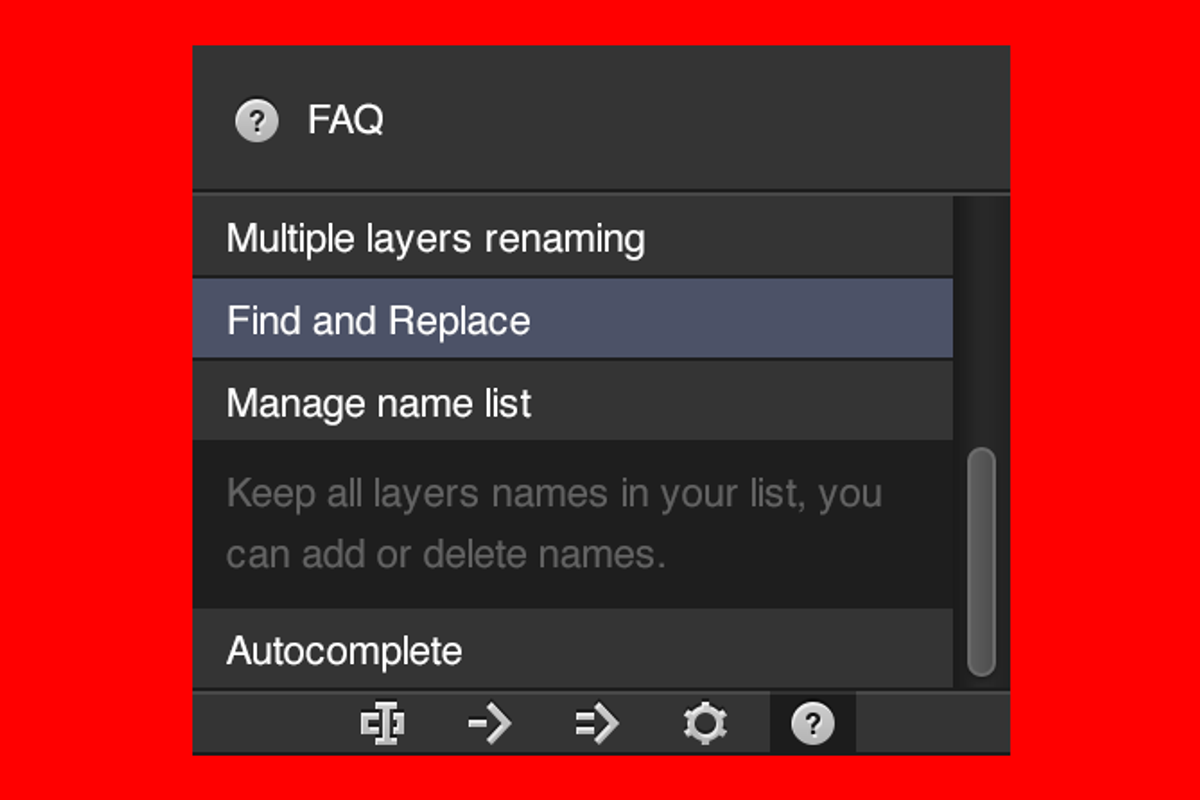Renamy 4, a Plug-in Add-On by Renamy (Photo 4 of 5)