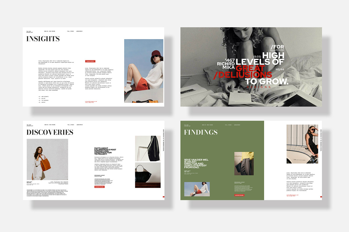 KINO | Brand Strategy, a Presentation Template by creathrivestudio (Photo 5 of 12)