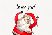 Santa big Christmas set, a Decorative Illustration by Ekaterina Goncharova (Thumbnail 13 of 13)