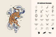 Procreate Tattoo Artist Studio, a Brush Add-On by Pencil Twist (Thumbnail 2 of 12)