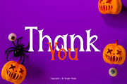 Motteny Halloween - Creepy Font, a Script Font by QR Design Studio (Thumbnail 11 of 11)
