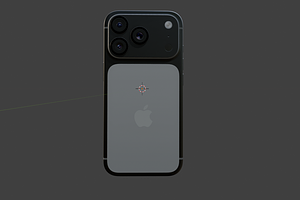 3d Iphone 17 pro Model, an Object 3D Model by hdri360