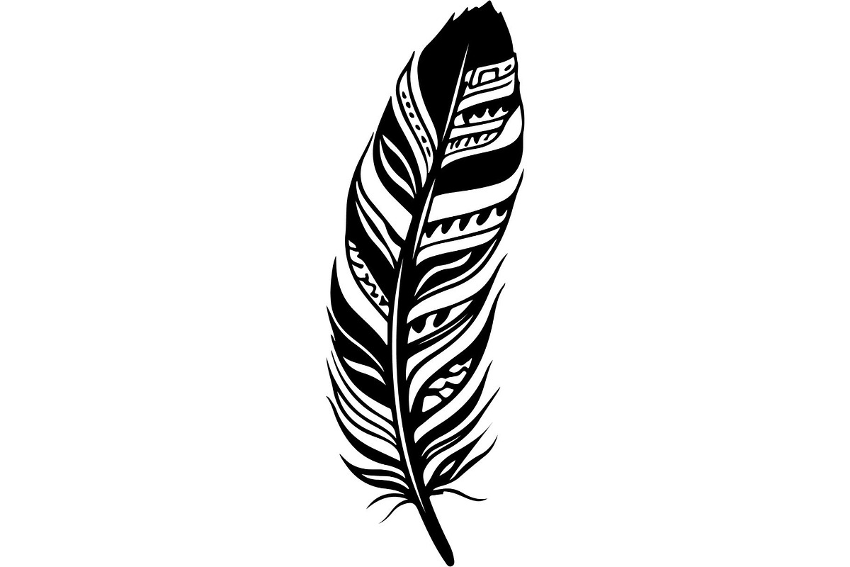 Feather SVG Bundle, an Object Graphic by Designer_Momina (Photo 15 of 18)