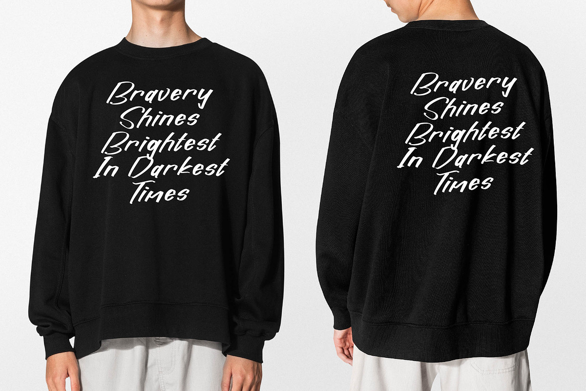 Bravery Horizon, a Handwritten Font by Integritype Studio (Photo 12 of 15)