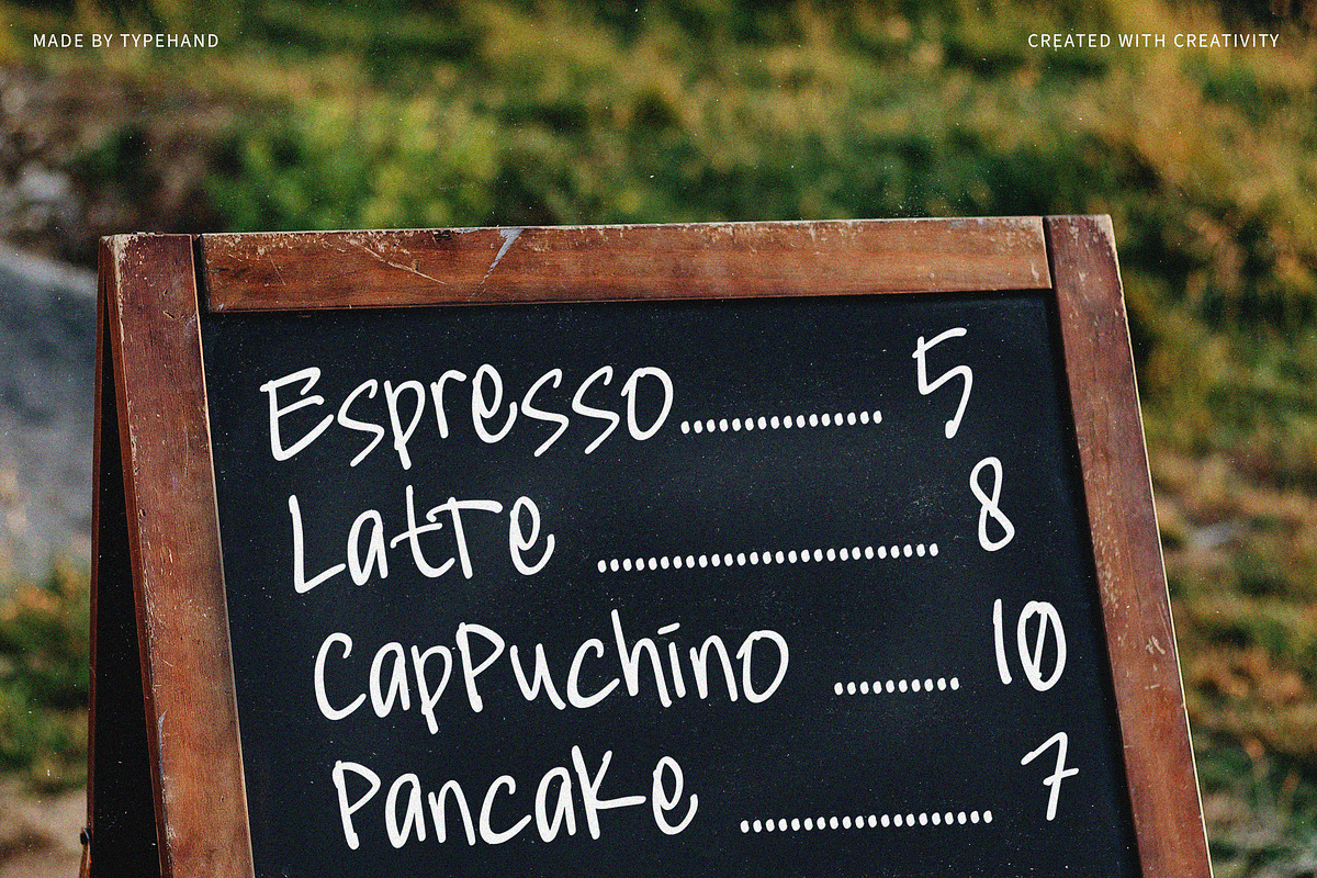Coldnight – Playful Fancy Display, a Handwritten Font by Typehand Studio (Photo 6 of 7)