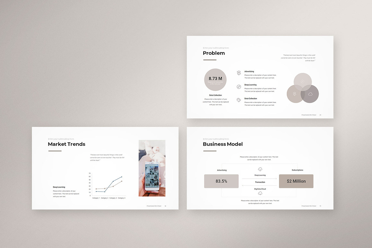 Pitch Deck PowerPoint Template, a Presentation Template by CreativityForest (Photo 3 of 16)
