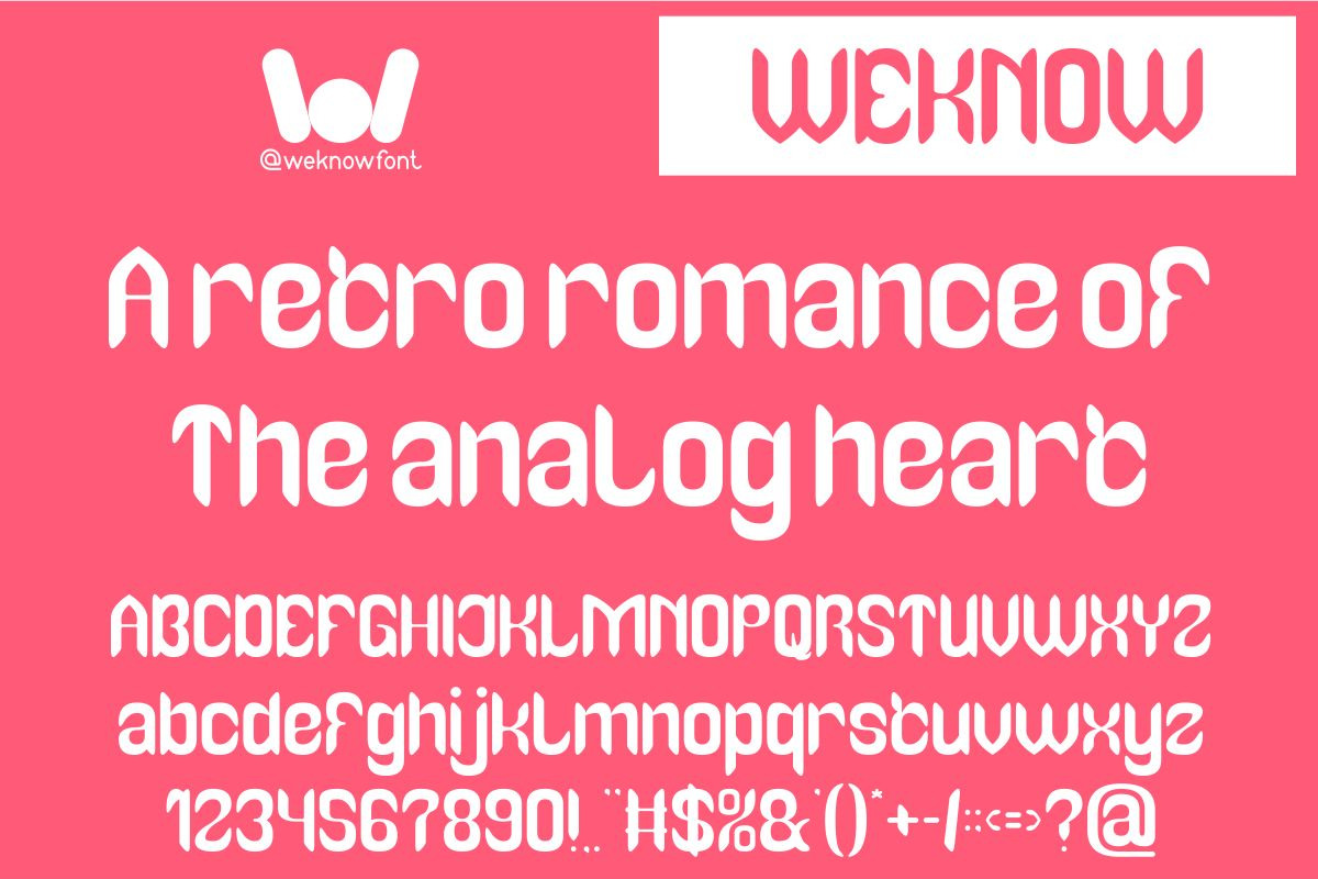 Melancholic Romance font, a Font by weknow (Photo 3 of 8)
