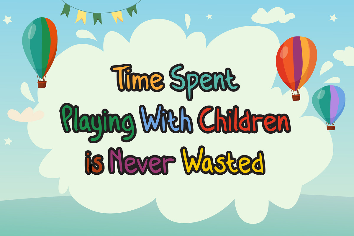 My Kids Handwritten - Font preview 3
