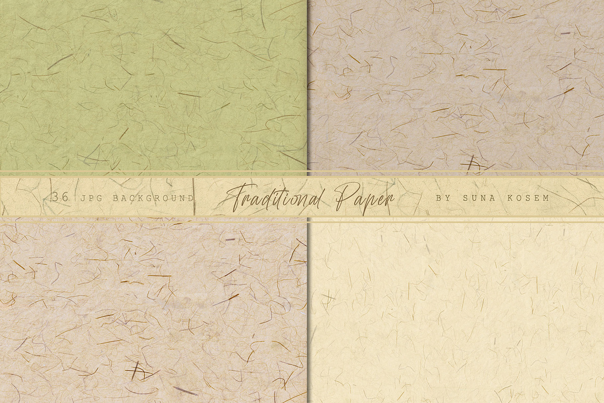 Traditional Paper 3, a Texture Graphic by Suna Kosem (Photo 7 of 12)