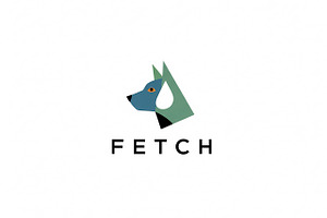 Fetch Dog Logo, a Branding & Logo Template by Logocreative
