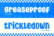 Chip Shop A Straight Cut Poster Font, a Sans Serif Font by Wingsart Studio (Thumbnail 11 of 15)