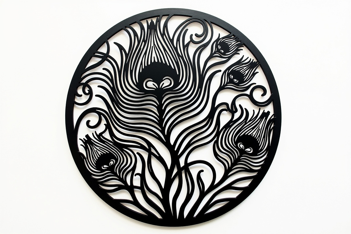 Circular Geometric Laser Cutting Bun, an Object Graphic by BIPLOB EXPERT (Photo 8 of 17)
