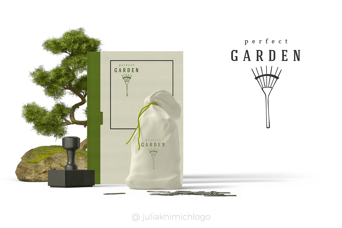 Logo Pack Volume 10. Garden, a Branding & Logo Template by Mint Air Studio (Photo 19 of 21)