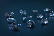 12 Modern Abstract Wavy Design Shape, an Object 3D Model by NikitaKapustin (Thumbnail 13 of 13)