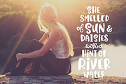 Hello Spring Font, a Sans Serif Font by Denise Chandler (Thumbnail 3 of 8)