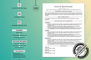 ATS resume template | MS word, docs, a Resume Template by Design_Xlab (Thumbnail 1 of 10)