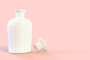 Pattern&Label Parfum Bottle Mockup, a Packaging Mockup by BMACHINA Labs. (Thumbnail 7 of 12)