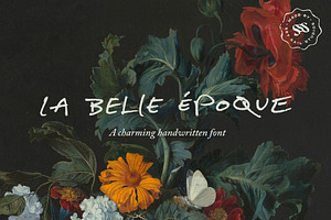 La Belle Epoque Handwritten Font