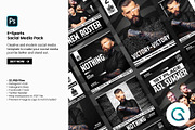 E-Sports Social Media Pack, a Social Media Template by Geelator Studio (Thumbnail 1 of 5)