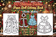 Christmas Fashion Paper Doll Book, a Seasonal Illustration by Design Station (Thumbnail 3 of 3)
