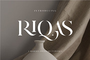 Riqas Modern Ligature Serif, a Serif Font by Dylla_studio (Thumbnail 1 of 12)
