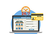 Vacation and Tourism Concepts, an Outline Icon by TAlex (Thumbnail 5 of 6)
