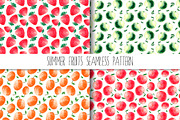 Summer swimsuits and fruts., an Illustration by Vikeriya (Thumbnail 3 of 4)