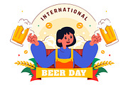 10 International Beer Day, a Food Illustration by denayunebgt (Thumbnail 4 of 4)