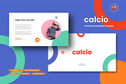 Calcio Creative Powerpoint, a Presentation Template by Fortyone (Thumbnail 1 of 5)
