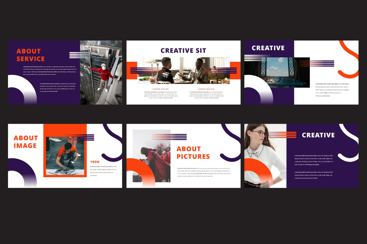 Leshrac Brand Urban Google Slides, a Presentation Template by Putra Khan (Photo 6 of 9)